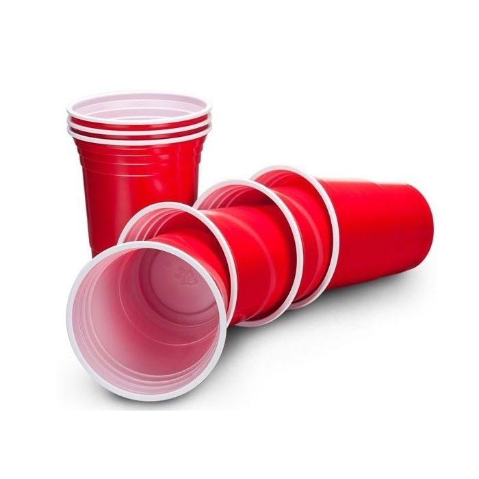 Red Party Cups 25x
